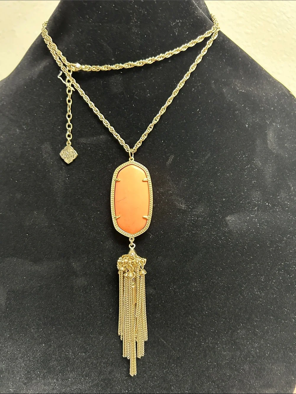 Kendra Scott Rayne tassel necklace